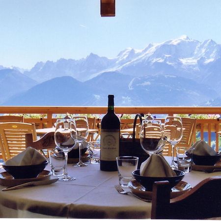 La Joubarbe Au Balcon Du Mont-Blanc Villa Sallanches Exterior photo