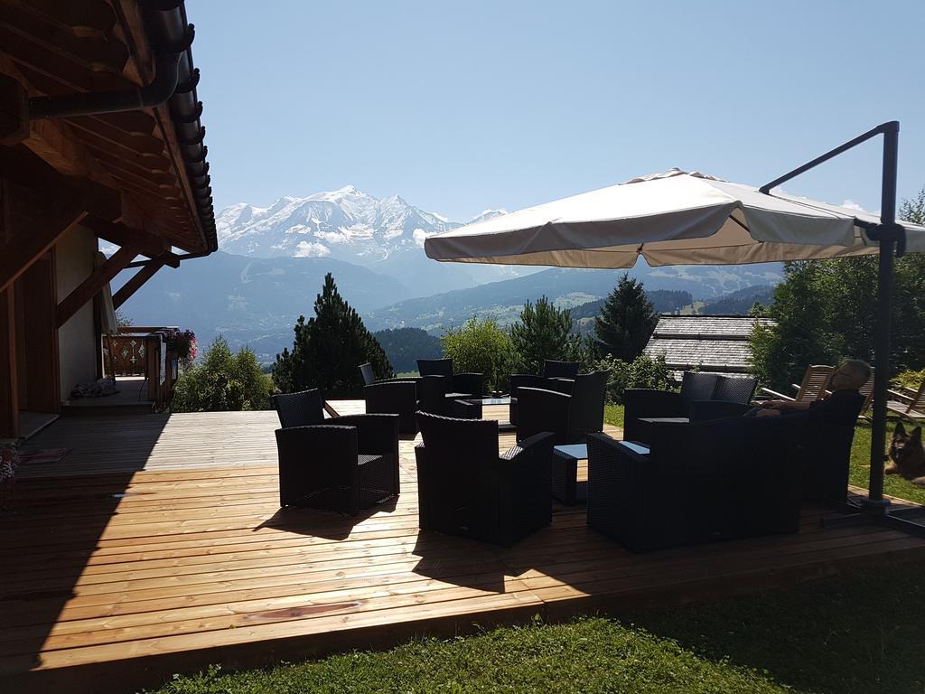 La Joubarbe Au Balcon Du Mont-Blanc Villa Sallanches Exterior photo