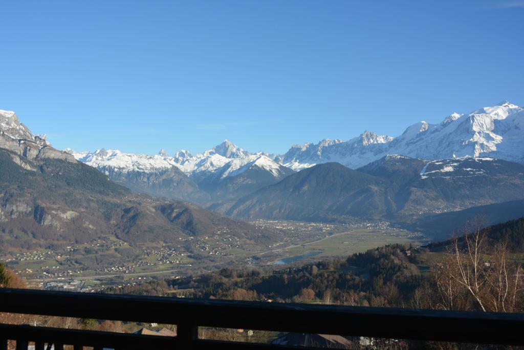 La Joubarbe Au Balcon Du Mont-Blanc Villa Sallanches Exterior photo