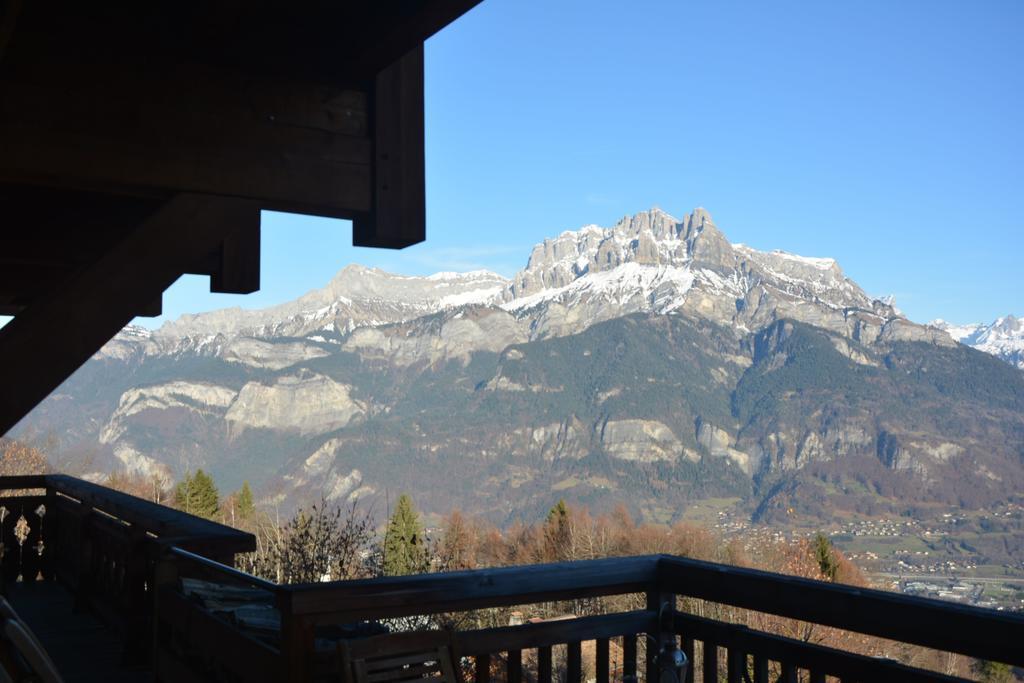 La Joubarbe Au Balcon Du Mont-Blanc Villa Sallanches Exterior photo