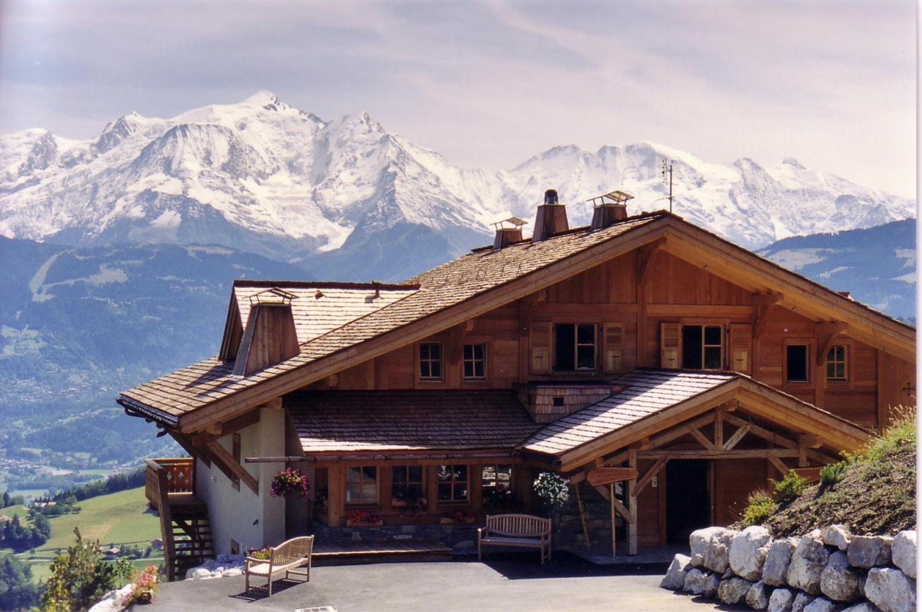 La Joubarbe Au Balcon Du Mont-Blanc Villa Sallanches Exterior photo