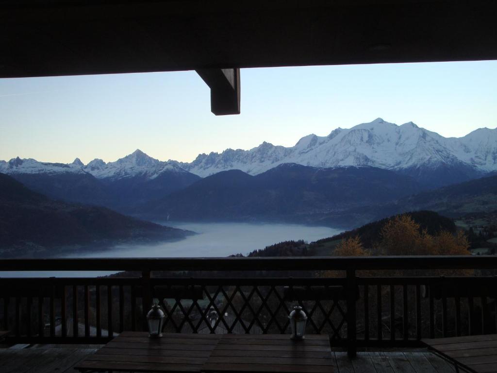 La Joubarbe Au Balcon Du Mont-Blanc Villa Sallanches Exterior photo