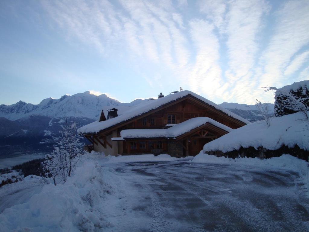 La Joubarbe Au Balcon Du Mont-Blanc Villa Sallanches Exterior photo