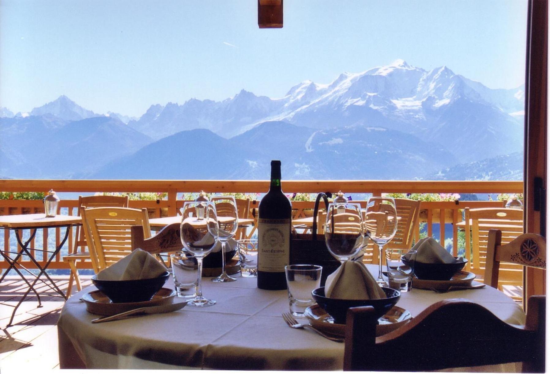 La Joubarbe Au Balcon Du Mont-Blanc Villa Sallanches Exterior photo