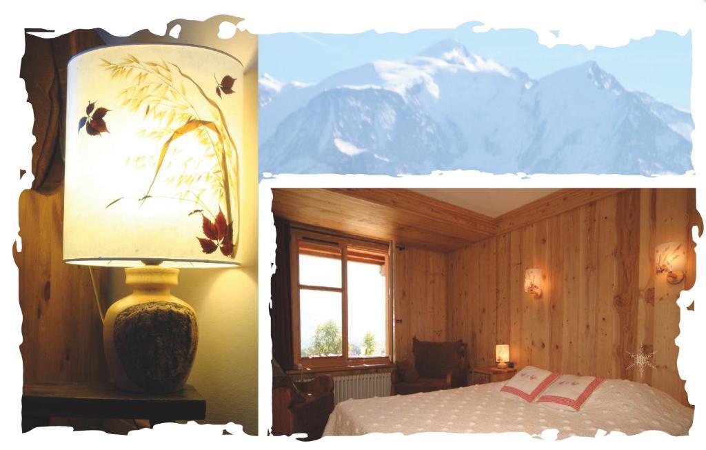 La Joubarbe Au Balcon Du Mont-Blanc Villa Sallanches Room photo