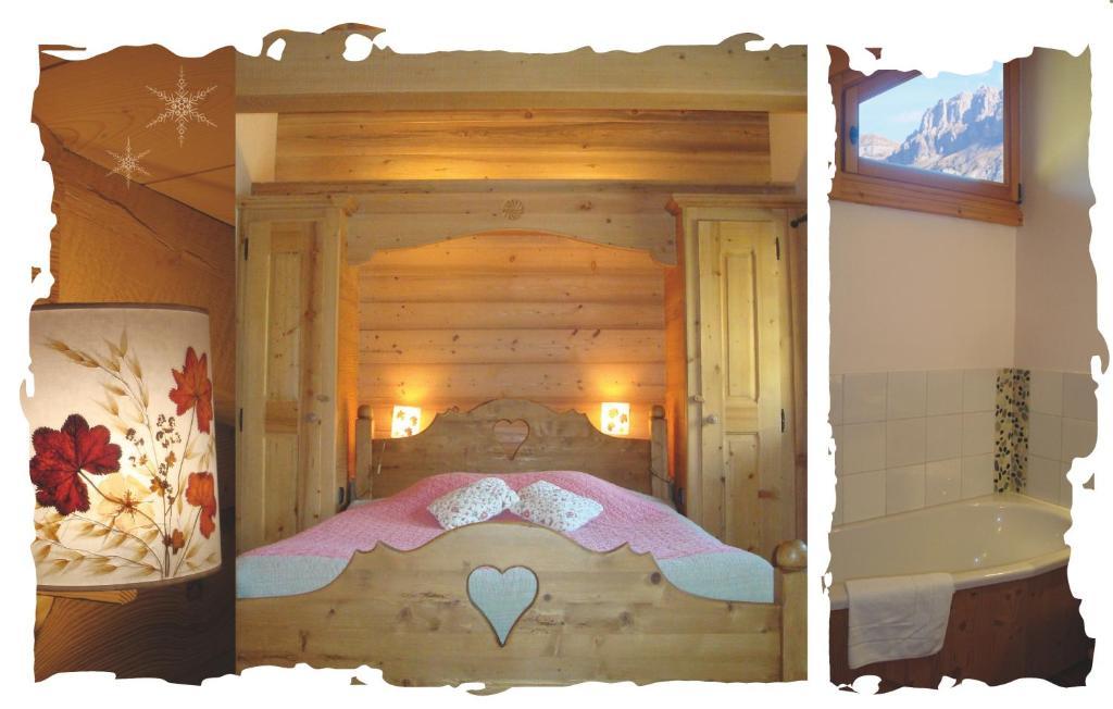 La Joubarbe Au Balcon Du Mont-Blanc Villa Sallanches Room photo